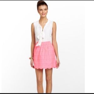 Lilly Pulitzer Fiesty Pink Mimosa skirt